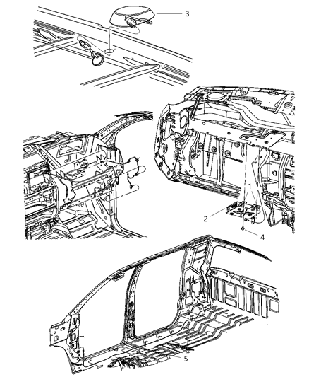 2005 Dodge Ram 1500 Satellite Radio System Diagram