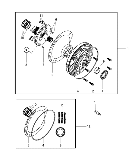 2011 Dodge Grand Caravan Oil Pump Diagram