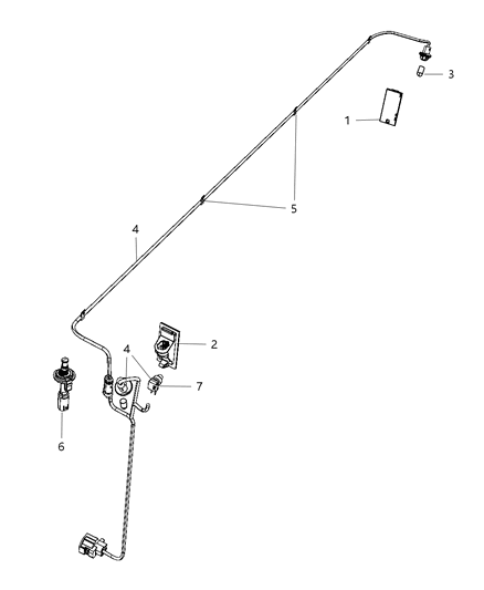 2012 Ram 3500 Harness-Cargo Lamp Diagram for 68146644AA