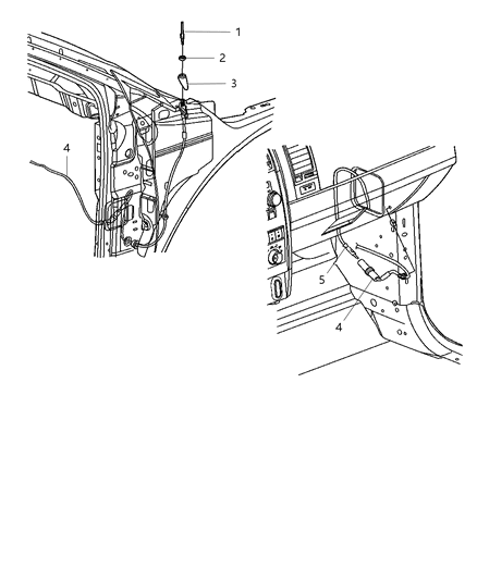 2009 Dodge Durango Antenna Diagram