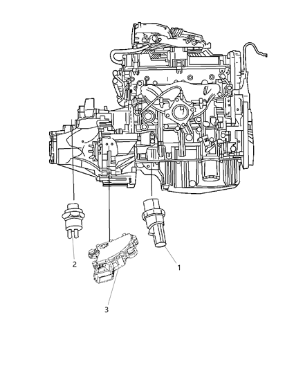 2017 Jeep Patriot Switches - Powertrain Diagram