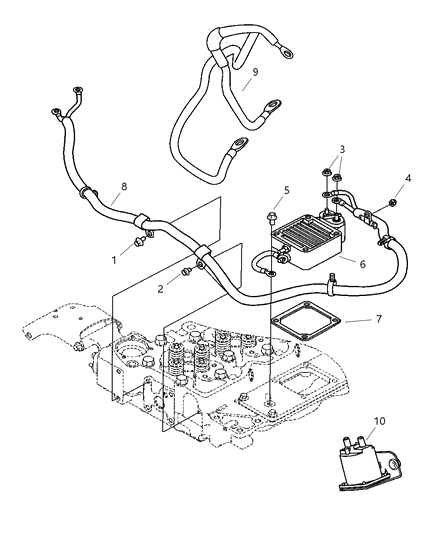 2006 Dodge Ram 3500 Wiring & Intake Heater Diagram