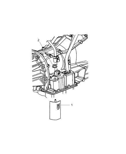 2009 Dodge Challenger Mounting Covers And Shields Diagram 1