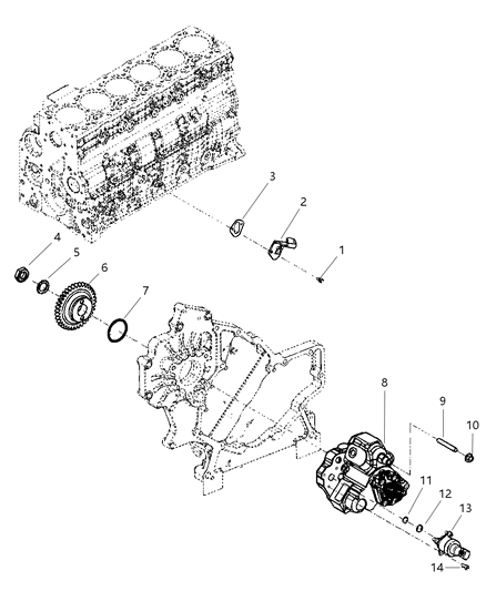 2007 Dodge Ram 2500 Fuel Injection Pump Diagram 2