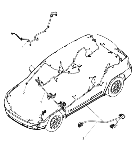 UNIFIED BODY Diagram for 68272642AD