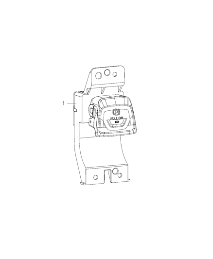 2019 Ram 1500 Electric Park Brake System Diagram