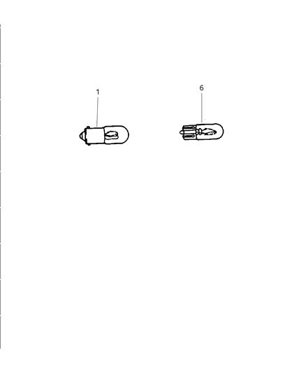 2000 Chrysler 300M Bulbs Diagram