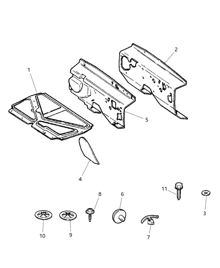 2000 Jeep Cherokee Insulation Diagram