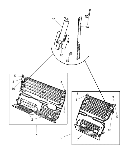 2005 Dodge Ram 1500 Load Floor Diagram