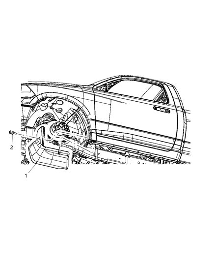 2011 Ram 3500 Fender Guards Diagram