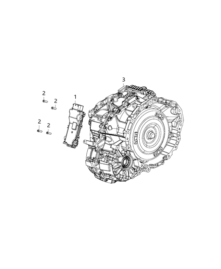 2019 Chrysler Pacifica Module, Transmission Control Diagram