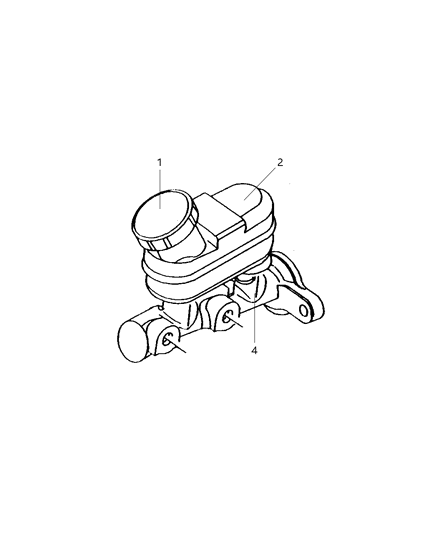 2002 Chrysler Prowler Master Cylinder Diagram