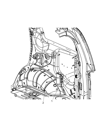 2009 Jeep Compass Telecommunication Diagram