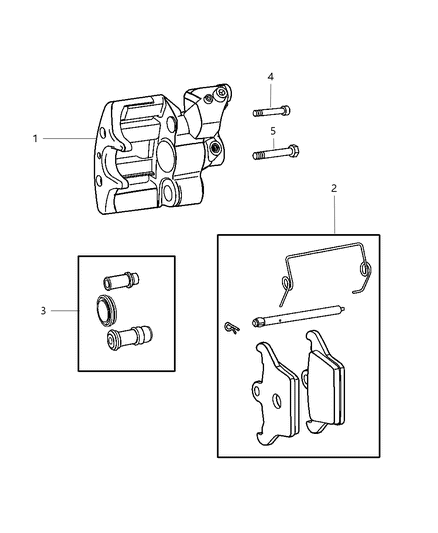 2005 Dodge Viper Bolt-HEXAGON Head Diagram for 6507581AA