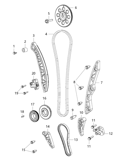 2015 Chrysler 200 Timing System Diagram 8