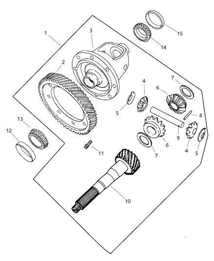 1999 Chrysler Sebring Automatic Transaxle Diagram