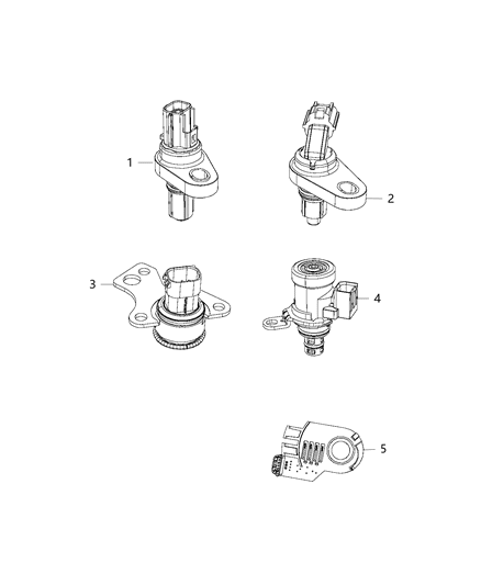 2019 Ram ProMaster 3500 Sensors - Drivetrain Diagram