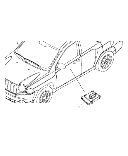 2014 Jeep Patriot Switches - Seats Diagram