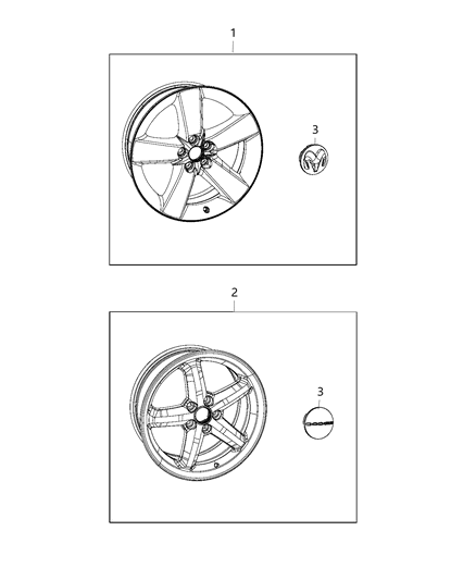 2015 Dodge Charger Wheel Kit Diagram