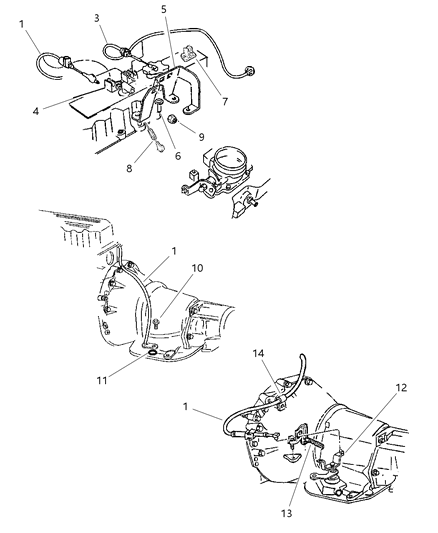 1999 Jeep Cherokee Throttle Control Diagram