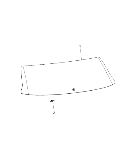 2020 Jeep Compass LIFTGL-LIFTGATE Diagram for 55112803AB