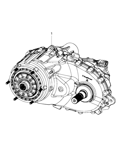 2021 Ram 1500 Case-Bw 48-12 Diagram for 68250776AF