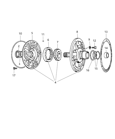 1997 Dodge Ram Van Oil Pump Diagram 2