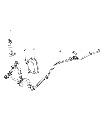 2019 Chrysler Pacifica Transmission Oil Cooler Diagram