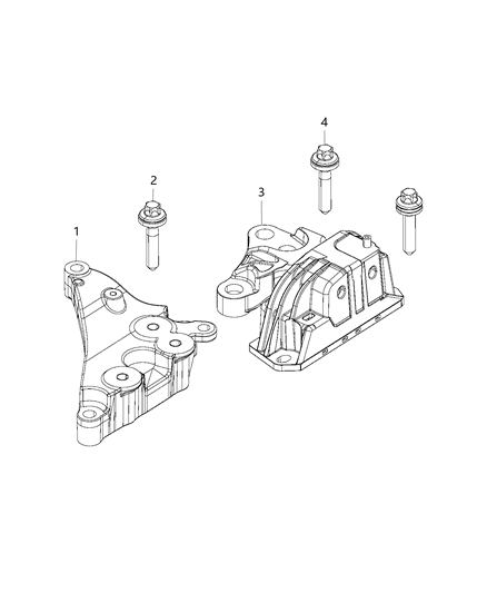 2020 Jeep Renegade Engine Mounting Diagram 12