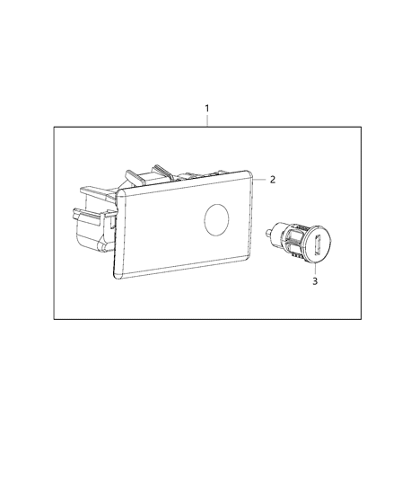 2014 Ram 3500 Pickup Lock Kit Diagram