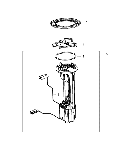 2014 Ram 3500 Fuel Pump Module Diagram