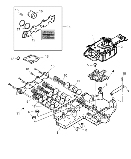 2004 Jeep Liberty Valve Body Diagram 2