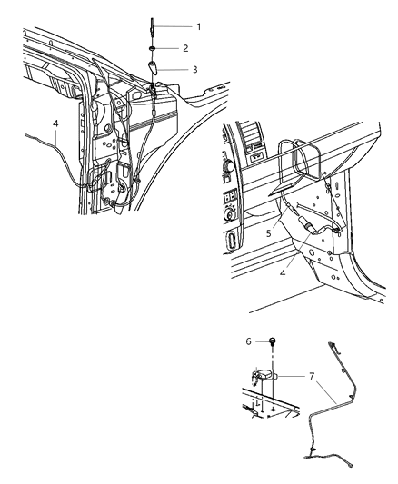 2008 Chrysler Aspen Antenna Diagram