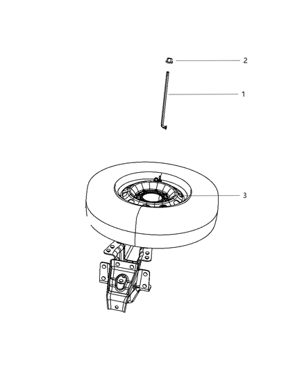 2012 Ram 5500 Spare Tire Stowage Diagram