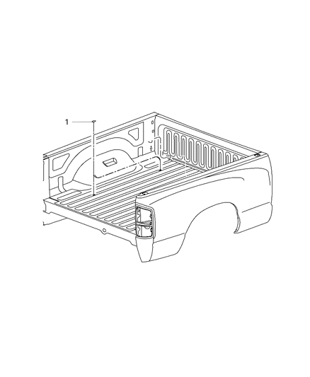 2016 Ram 1500 Plugs - Pick Up Box Diagram