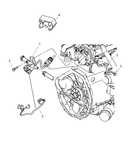 2006 Chrysler PT Cruiser Glow Plug Diagram