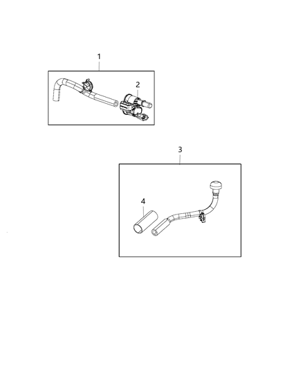 2018 Ram 3500 Emission Control Vacuum Harness Diagram