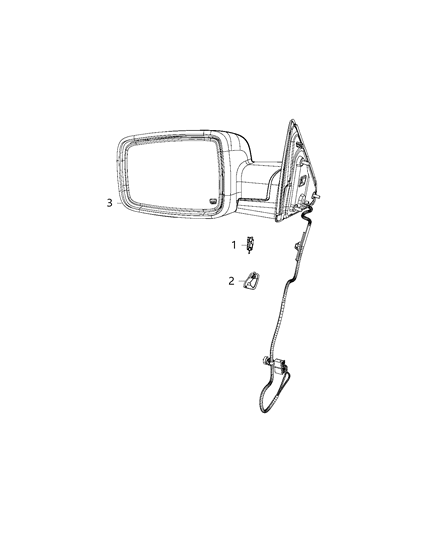 2020 Ram 1500 Sensors - Body Diagram 1