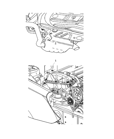 2015 Dodge Challenger Ground Straps Diagram