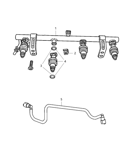 2007 Jeep Compass Fuel Rail Diagram 2