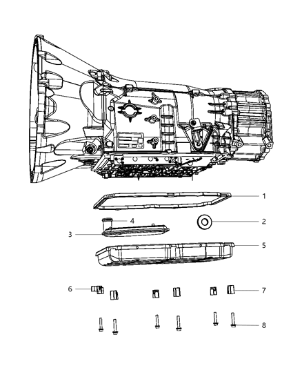 2008 Jeep Grand Cherokee Oil Filler Diagram 3