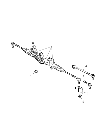 2003 Dodge Sprinter 3500 Gear - Steering Diagram