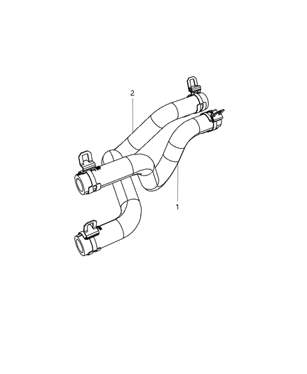 2009 Dodge Avenger Heater Plumbing Diagram 2