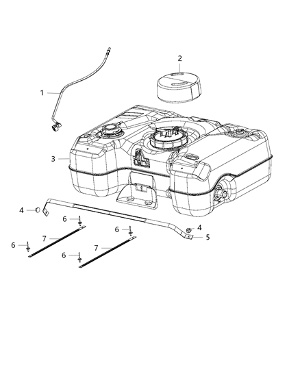 2016 Dodge Viper Fuel Tank Diagram