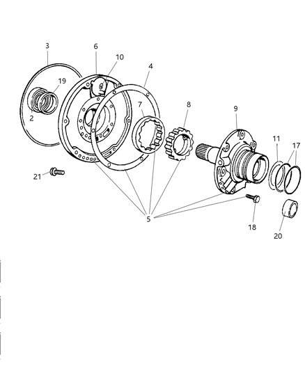 1997 Dodge Ram 3500 Oil Pump Diagram