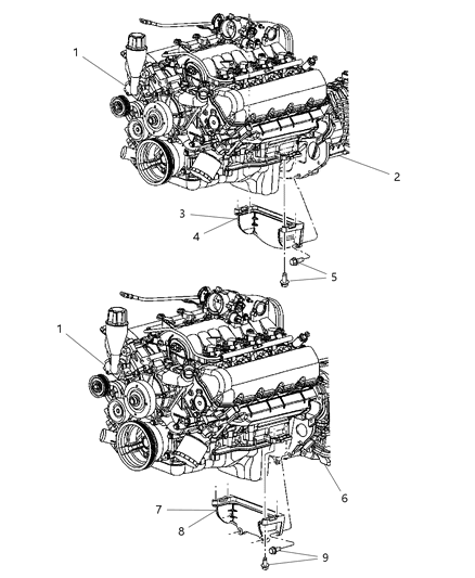 2006 Dodge Ram 1500 Collar, Structural Diagram