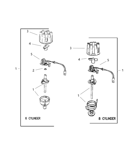 1999 Dodge Durango Distributor Diagram