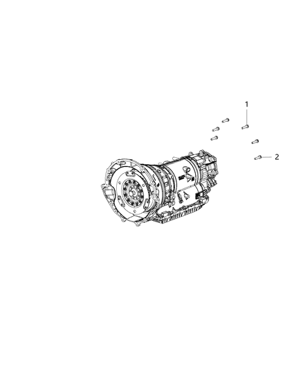 2015 Ram 1500 Mounting Bolts Diagram 4