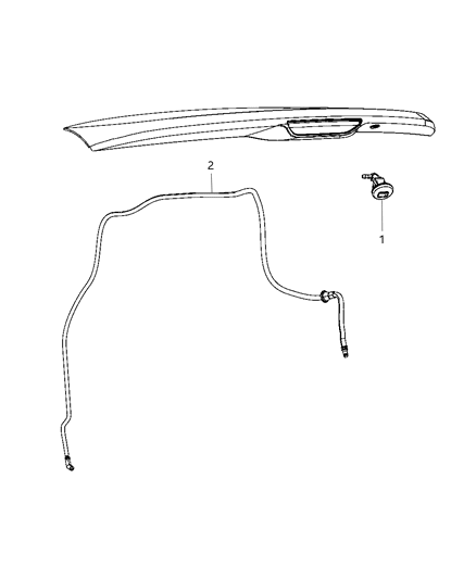 2012 Jeep Grand Cherokee Rear Washer System Diagram