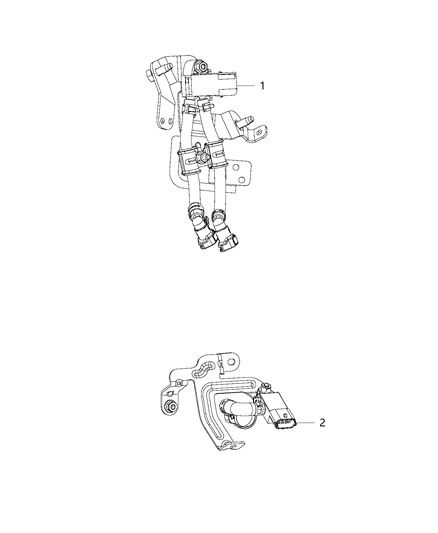 2016 Jeep Grand Cherokee Sensors, Differential Exhaust And Oil Vapor Pressure Diagram